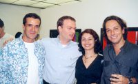 Exposição Novíssimos Ibeu • 2002 • Leo Kastrup, Henrique e Andrea